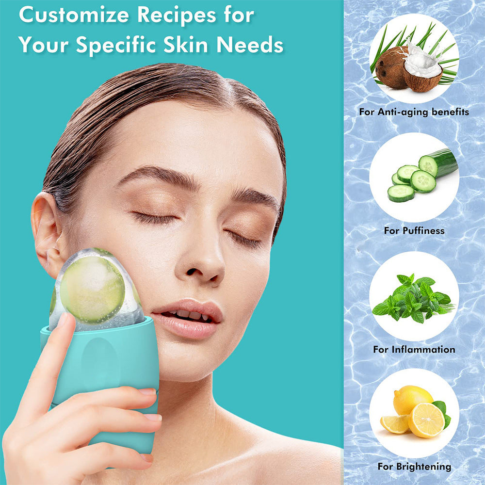 Silicone Ice Face Roller – Refresh, Sculpt & Glow Naturally