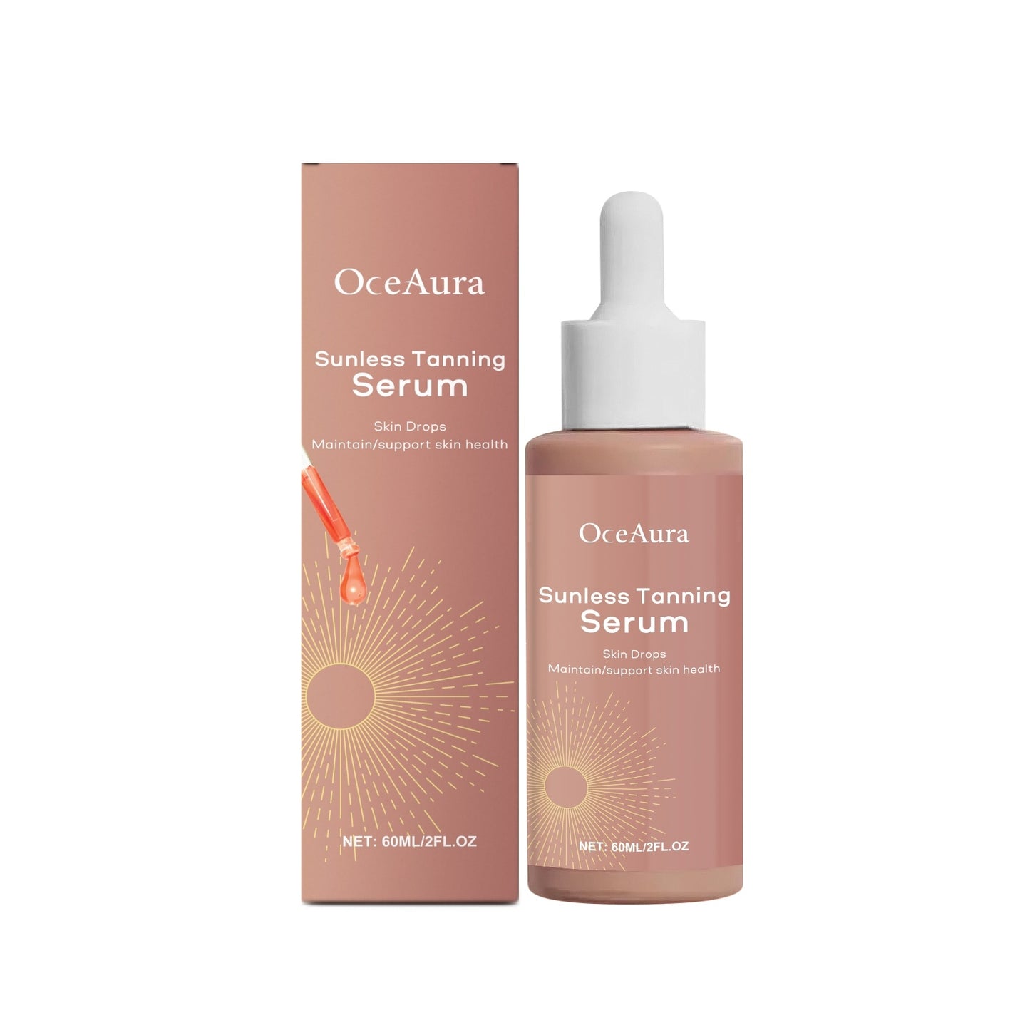 Sunless Tanning Drops Natural Boost Enhancing Skin Tone 50ml